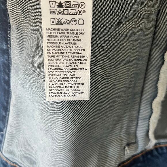 Levi Strauss & Co Men's Standard Dark Wash Denim Jean Jacket EUC | Size Men's XL - Picture 9 of 10